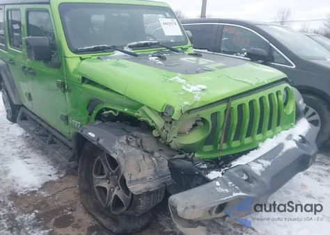 2019 Jeep Wrangler Unlimited Sport S 4X4 z USA, uszkodzony, nr VIN 1C4HJXDG8KW566780